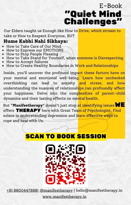 ebook manifestharapy back cover design
